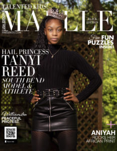 Ta'Nyi Reed Maelle Kids Magazine Cover